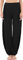 Hoerev Damen weichen Schlitz Bein Hose Harem Dance Yoga Pilates Hose,Schwarz,L