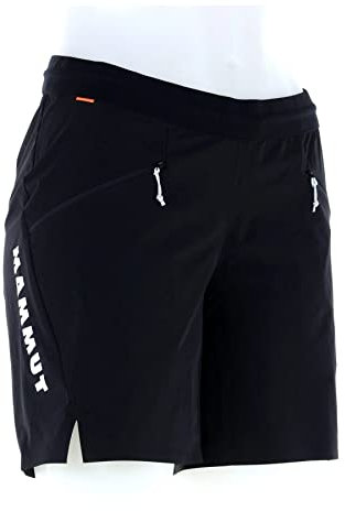 Mammut Aenergy Light SO Shorts Women | Kurze Wanderhose für Damen, Outdoor Trekkinghose, Leichte Hose für Sport, Wandershorts für Sommer, Funktionshose mit Taschen, Atmungsaktiv | Schwarz, 46