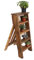Casa Moro Pflanzenregal ASTI Blumenständer Leiterregal 5 Ablagen klappbare Pflanz-Etagere aus recycelltem Teak-Holz