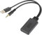 Bluetooth Audio Adattatore Auto Aux 3.5mm Auto USB Ricevitore Cavo per Altoparlante Musica
