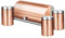 Berlinger Haus Rose Gold Set Portapane da Tavolo + Set di 3 Barattoli da Cucina in Acciaio Inox, Contenitore per Conservare Pane, Coperchio Scorrevole, Bread Box, Oro Rosa/Inox