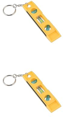 Mini 3 Wasserwaage mit Schlüsselanhänger, magnetischer Gradienter Wasserwaage, Messung, Mini-Wasserwaage für Kuchen