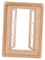 KICHOUSE Minifenster Mini-fensterrahmen 1:12 Möbel Miniatur-puppenhausfenster Mini-puppenhausfenster Puppenhausdekoration Aus Holz Fenster-puppenhaus- Miniaturmöbel Hölzern