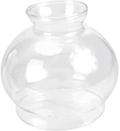 Transparenter Glas Lampenschirm, Winddicht, Ersatz für Petroleumlampen