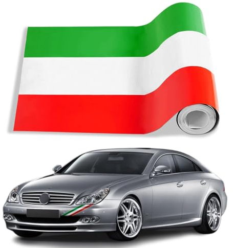 Adesivo Universale Per Strisce Sul Cofano Adesivo, 1 Rotolo strisce adesive per cofano auto, Adesivo a Strisce per Cofano Auto Auto da Corsa Adesivo, Multicolore, 15CM*2M