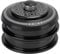 equlup Bike Headset, 44mm Double Bearings Steel Mountain Bicycle Headset Top Cap Bike Front Fork Stem BMX Bearing Nuts for Ordinary Straight Fork Tube (Black)