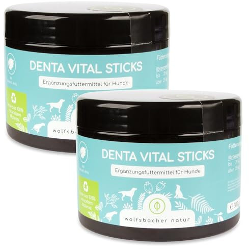 Zahnpflege-Snacks für Hunde | Zahnpflege Leckerli 2 x | Natürliche Zahnreinigung ohne Bürsten | Löst Zahnstein, verleiht frischen Atem