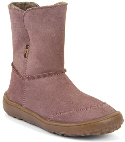 Froddo Barefoot Tex Suede, Dark pink, 3.5 UK