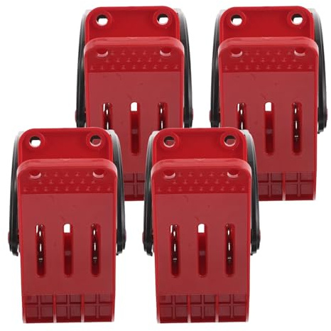 Abaodam Car Mat Cleaning Clips 4Pcs Anti-Slip Coated Spring Clips for Car Floor Mat Hanging in Auto Detailing Shops