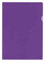 Kangaro K-34009 Protège-documents en polypropylène grainé Violet transparent Format A4 120 µ