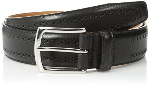 Allen Edmonds mens Manistee Belt, Black, 36 US