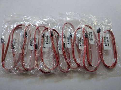 Neuf Lot de 10 Câble de données SATA 61 cm 0,6 m Amphenol