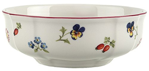 Villeroy & Boch Petite Fleur Dessertschale, 15 cm, Premium Porzellan, Weiß/Bunt