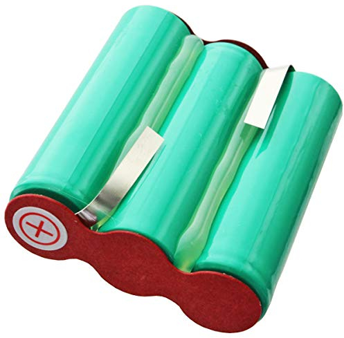 NiMH 3,6 Volt AkkuPack F1x3 AA mit bis zu 2000mAh Kapazität, AEG Typ 141 Junior 2.0 Akku nebeneinander