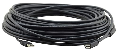 Kramer Electronics CA-UAM/UAF-15 4.6M USB A Male Female Black USB Cable