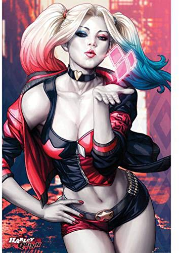 Batman PP34363 Poster Harley Quinn Kiss, 61 x 91.5cm