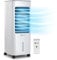 Pro Breeze 4-in-1 Air Cooler with 5 Litre Capacity, Remote Control, 3 Fan Speed, and LED Display. Powerful Evaporative Portable Air Cooler with Built-in 7 Hour Timer & Automatic Oscillation