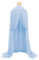 Fashion barra Betthimmel Baldachin Babybett, 100% Polyester Gewebe Romantischer Baldachin, Moskitonetz für Kinder zum Lesen, Spielen, Zelt, Hängevorhang für Babys, Schlafzimmerdekoration (Blau)