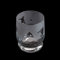 Dartington Crystal Aspect Rugby Scene Tumbler, Single | Rugby Tumbler Glass | 100mm | 350ml | A Rugby Scene is Wrapped Around The Rim of The Glass| Dishwasher Safe