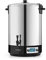 Klarstein KonfiStar 40 Distributeur de boissons chaudes numérique 40 l, 2500 W, 30-100 °C, minuteur, fonction maintien au chaud, couvercle avec fermeture, acier inoxydable poli