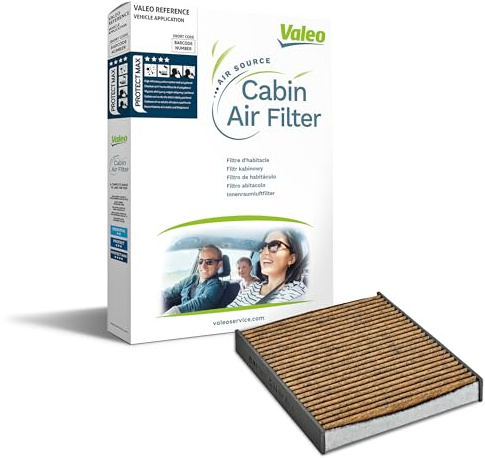 Valeo Filter, Innenraumluft Protect Max 701028 - Anti-Allergen | Kompatibel mit: NISSAN QASHQAI / QASHQAI +2 I
