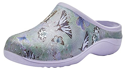 Womens, Comfortable, Easy Slip-On Garden Clogs/Mules| Waterproof, Durable & Lightweight | Easy to Clean, Machine Washable, Versatile, Non Slip Shoes with Removable Insoles UK 3 / EU 36