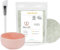 Kit Argile Blanche Origine FRANCE 100G - avec bol rose poudré et spatule - Argile Certifiée COSMÉ BIO et Ecocert