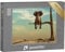 puzzleYOU: Puzzle 1000 Teile „Elefant Steht auf einem dünnen AST, Illustration“ – aus der Puzzle-Kollektion Illustrationen, Kunst & Fantasy