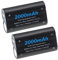 vhbw 2X Batterie Remplacement pour Microsoft BX01, C100 pour Manette de Jeu (2000mAh, 2,4V, NiMH)