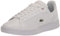Lacoste Sneaker Carnaby Donna, Bianco/Rosa Chiaro Trim, 37.5 EU