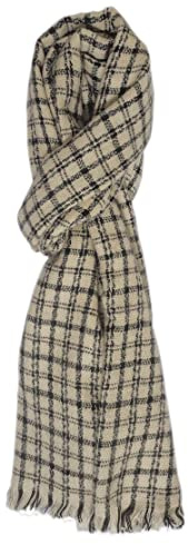 Damen Schal, Lange Schals, Große Unisex Warme Gitter Winterschals, Große Tartan Schals, Wickelschal