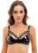 iEFiEL Damen Crop Top Neckholder Wetlook Brustfrei BH Weste Tank Tops Kurze Leder Schulterfrei Shirt Bikini Oberteil Clubwear Gogo Y Schwarz XXL