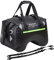 WILD HEART Motorrad-Rücksitztasche U-förmige TPU wasserdichte Hecktasche 50L Motorradausrüstung Lokomotiven-Gepäcktasche (Schwarz)