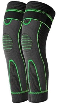 FROVOL Rodilleras deportivas, protectores de piernas, rodilleras de compresión, piernas largas y completas, para artritis, correr, alivio deportivo