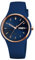GBB Montre à quartz analogique simple pour femme avec bracelet en silicone - Grand cadran étanche - Montre de sport tendance et décontractée pour jeunes femmes et filles, bleu marine, Sangle