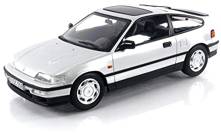 Norev kompatibel mit Honda CRX 1990 Silber Modellauto 1:18