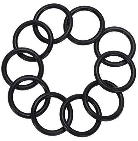 ISTOVO 10 Stuecke 32mm OD 25mm Inner od. schwarz Nitrile Rubber O-ring oel Dichtung Ring