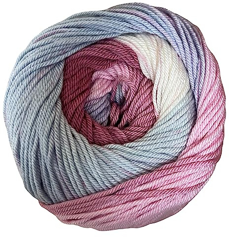Papatya Sundae Rainbow Multicoloured 100% Microfibre Acrylic 100g 4 Ply (S07)