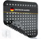 BAMONDO Duschmatte rutschfest & Hautsensitiv (schwarz) 53x53 cm - Antirutschmatte Dusche maschinenwaschbar - Duscheinlage rutschfest BPA frei - Rutschmatte Dusche, Rutsch Einlage Dusche