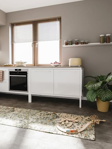 benuta Nest Vintage Teppich Casa - Mehrfarbig 70x240 cm - Teppich für Wohnzimmer, Schlafzimmer und Flur - Pflegeleicht - Fußbodenheizung Geeignet
