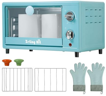 ZeLing HTL Sublimation Oven Machine 23 L 120V 120W Light Blue Convection Oven for Sublimation Blanks | Heat Press Machine for Mugs Tumblers Cups Water Bottles Sublimation Printing