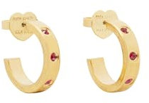 Kate Spade New York SET IN STONE Huggies, Ruby
