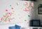 Wanddeko Schlafzimmer Dachschräge Stickers große Wand Dekor Badezimmer Blau (Pink, One Size)