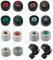 Ohrstöpsel Kompatibel mit Sony Wf-1000xm5,7 Paar Memory Foam Ear Tips,Memory Foam Ear Buds für Sony Wf-1000xm5 Wf-1000xm4(Schwarz SS/S/M/L Grau S/M/L)