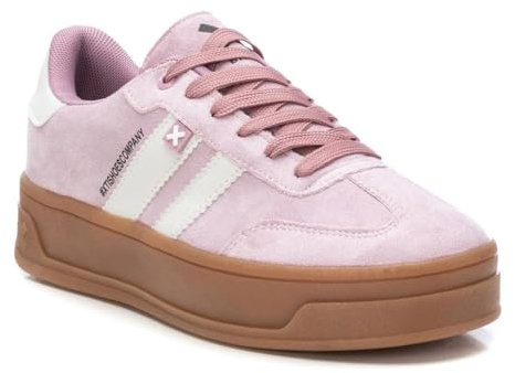 XTI Turnschuhe rosa gestreift