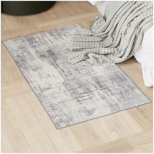 TecTake® Tapis Salon Vintage Tapis Chambre Tapis Salle à Manger Tapis antidérapant & Lavable 60x110cm Tapis Poils Ras idéal Décoration Salon, Bureau, Chambre, Cuisine, Dressing, Descente de lit