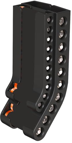 Batterie-Aufbewahrungs-Organizer - Batterie Aufbewahrung Wand Organisator, Batteriespender Organizer Halter Behälter, Wandmontierter Aufbewahrung Organizer, Fasst Bis Zu 10 AA- Und 10 AAA-Batterien
