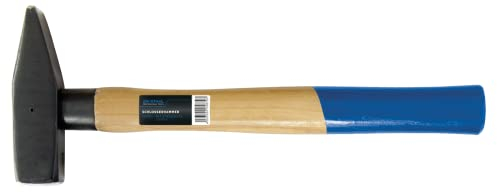 SW-Stahl 50920L Schlosserhammer mit Stielschutz I Hammer 2000g Kopfgewicht I DIN 1041 I Werkzeughammer aus Hickoryholz I Hammerstiel Schutz I Hammer für Metall