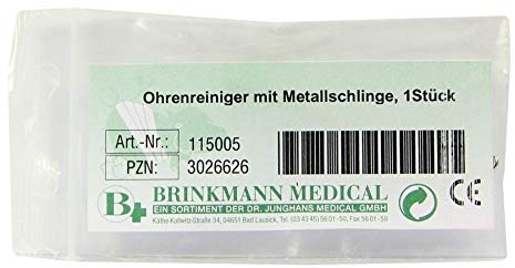 OHRENREINIGER m.Metallschlin 1 St