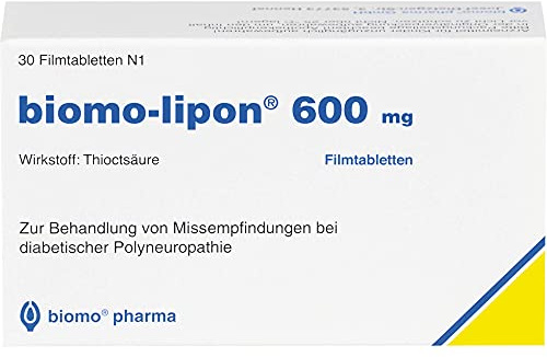 biomo-lipon 600 mg Filmtabletten, 30 St. Tabletten